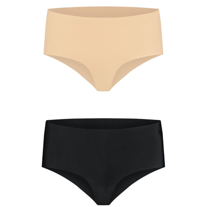 Bye Bra Invisible Highbriefs, bezszwowe, 2 sztuki