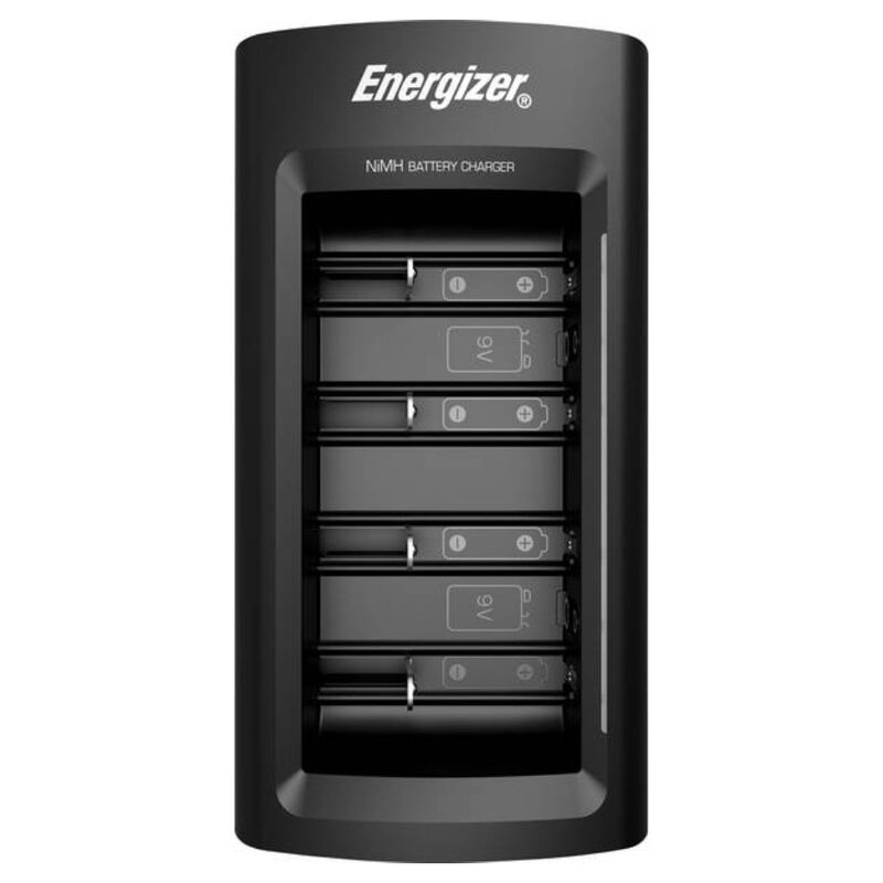 Uniwersalna ładowarka do akumulatorów z wyświetlaczem LCD AA AAA C D 9V ENERGIZER