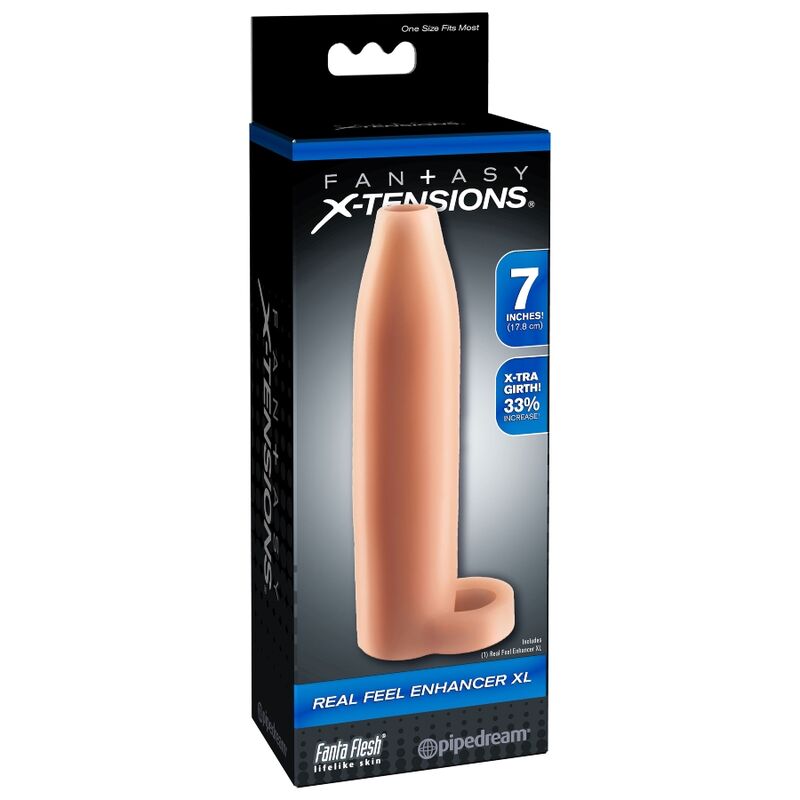 Fantasy X-Tensions Real Feel Enhancer XL, nakładka na penisa