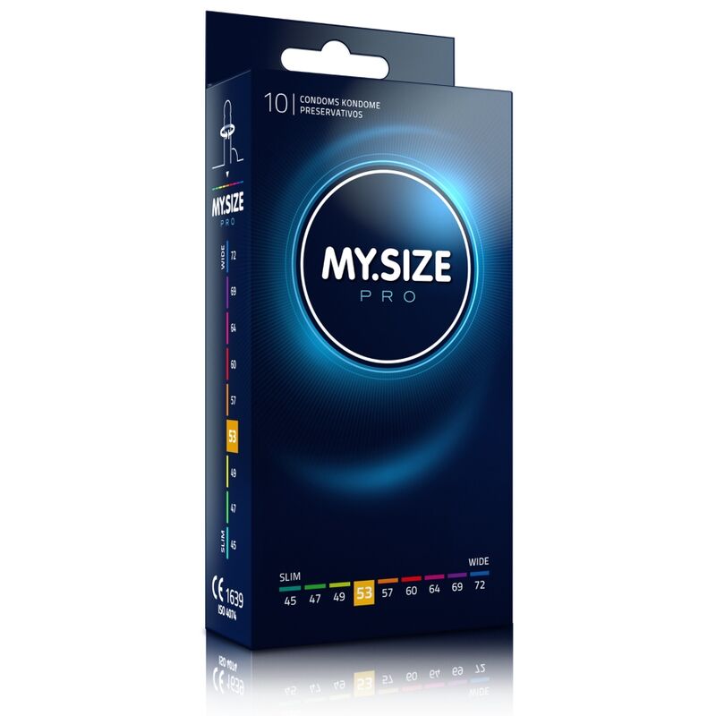 Prezerwatywy MY SIZE PRO Standard 53 mm, 10 sztuk