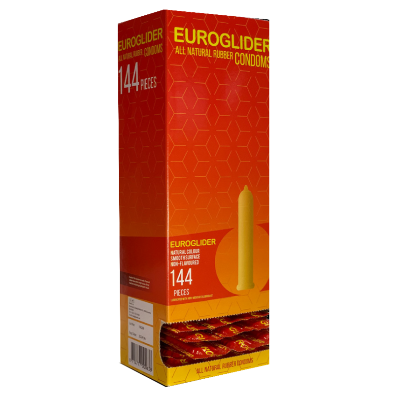 Prezerwatywy Euroglider Standard, 144 sztuki