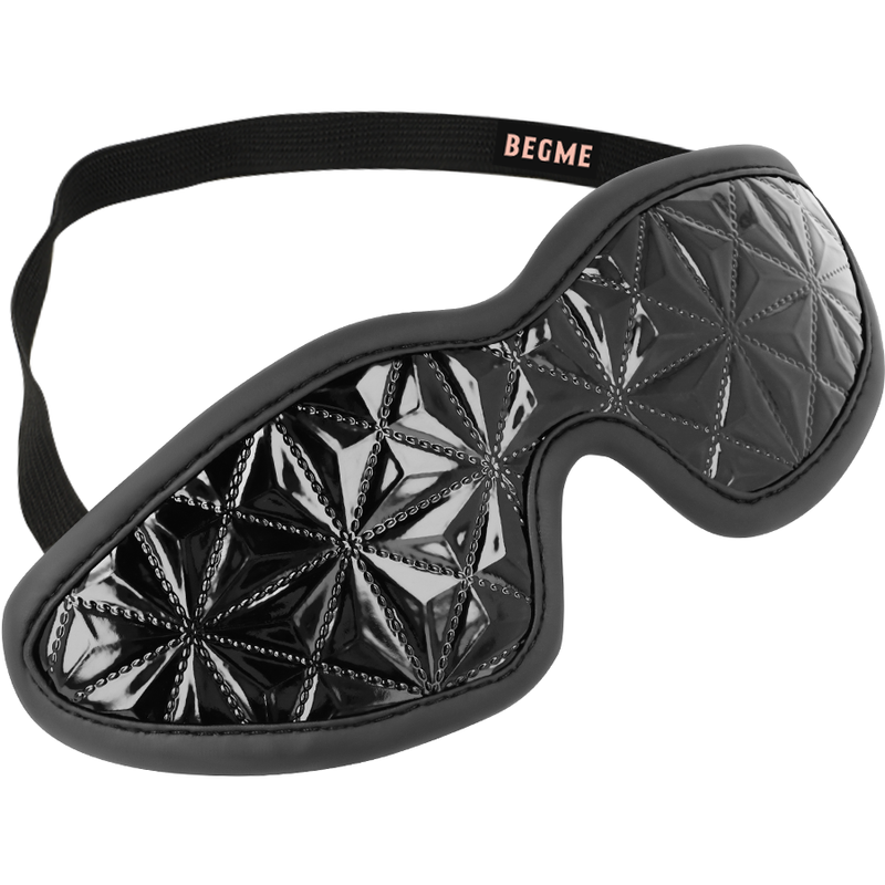 Opaska na oczy BEGME Black Edition z neoprenową podszewką