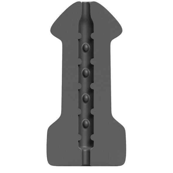 Masturbator ALL BLACK Hook Up, 17 cm
