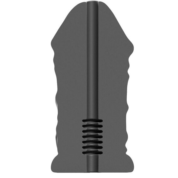 Masturbator ALL BLACK Daddy, 17 cm
