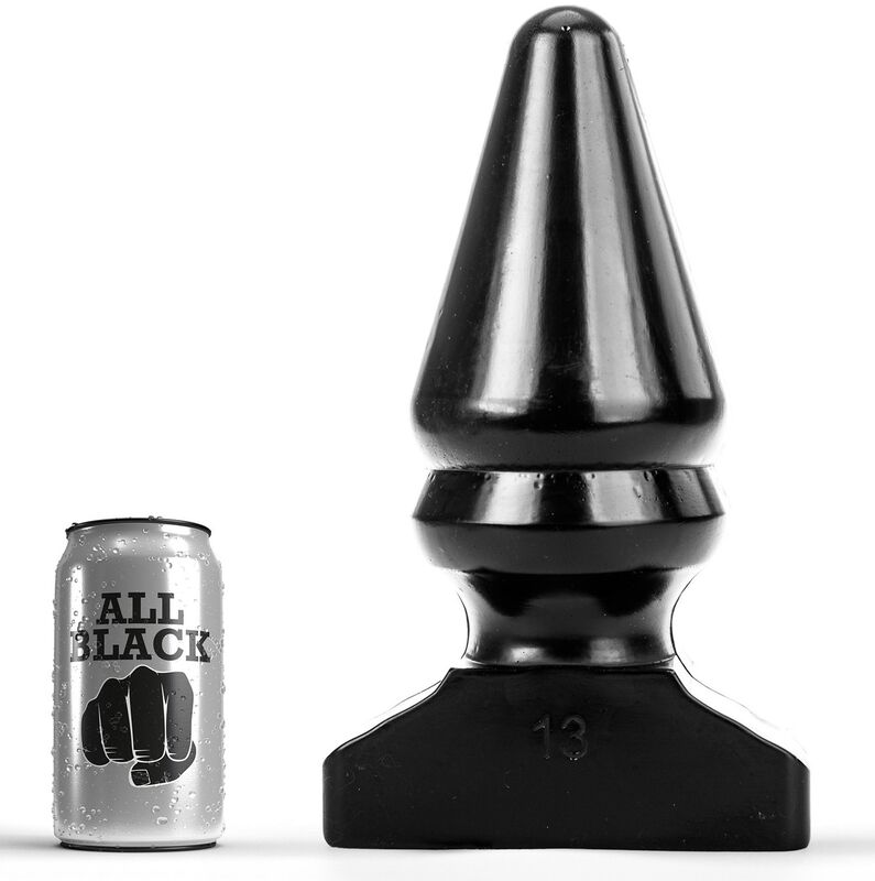 Korek analny ALL BLACK, 28,5 cm