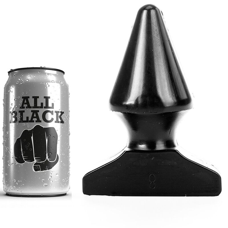 Korek analny ALL BLACK, 17 cm