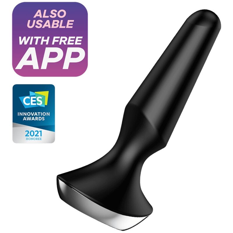 Wibrator analny Satisfyer Plug Ilicious 2 ze sterowaniem przez aplikację