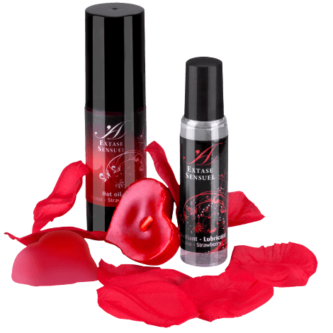 Extase Sensual Red Temptation zestaw prezentowy do masażu