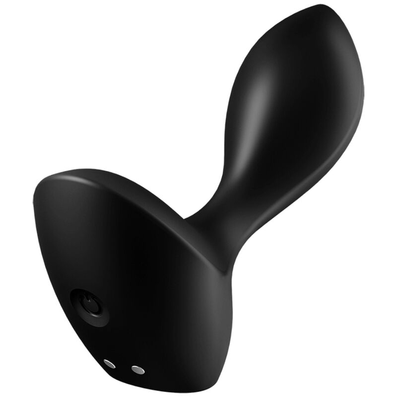 Satisfyer Backdoor Lover, wibrujący korek analny, czarny