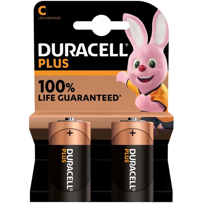 Bateria alkaliczna C o długiej żywotności do urządzeń i zabawek DURACELL