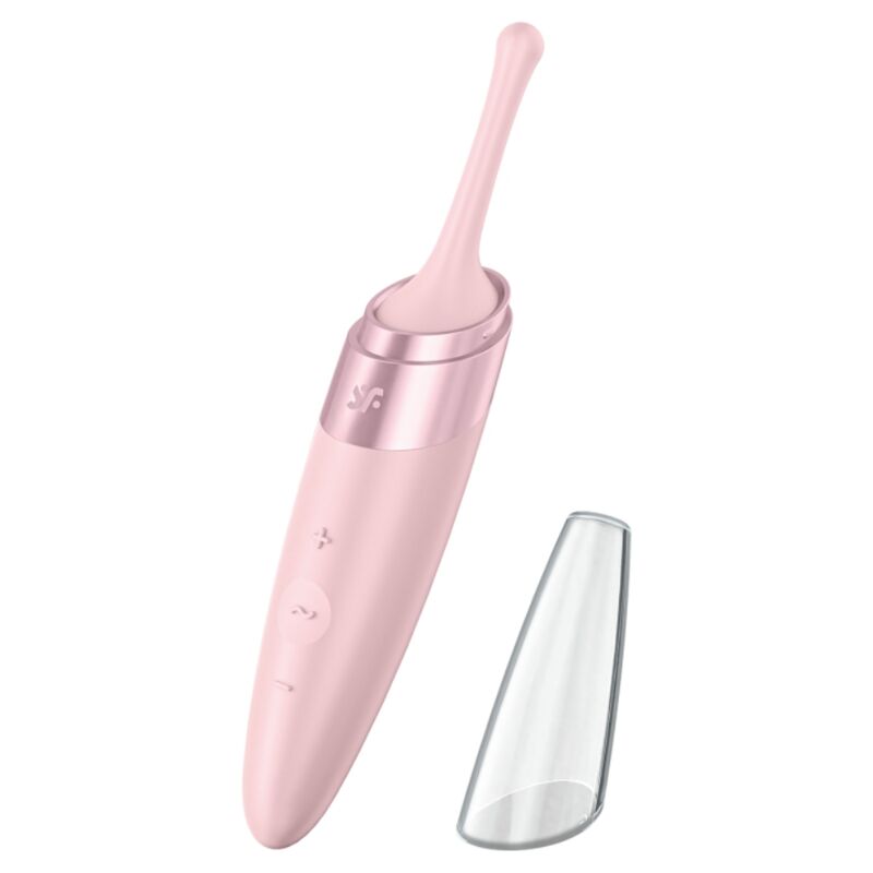 Różowy wibrator łechtaczkowy Satisfyer Twirling Delight