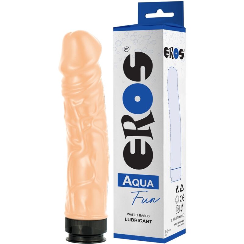 Dildo EROS Aqua Fun z 300 ml lubrykantu
