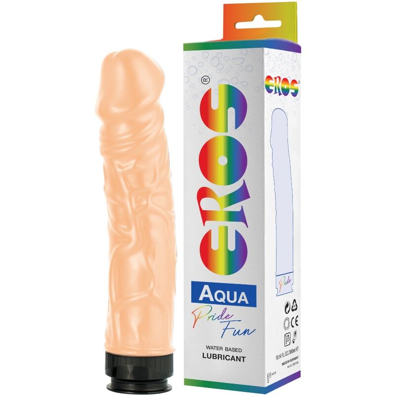 Dildo PRIDE Eros Aqua z 300 ml lubrykantu
