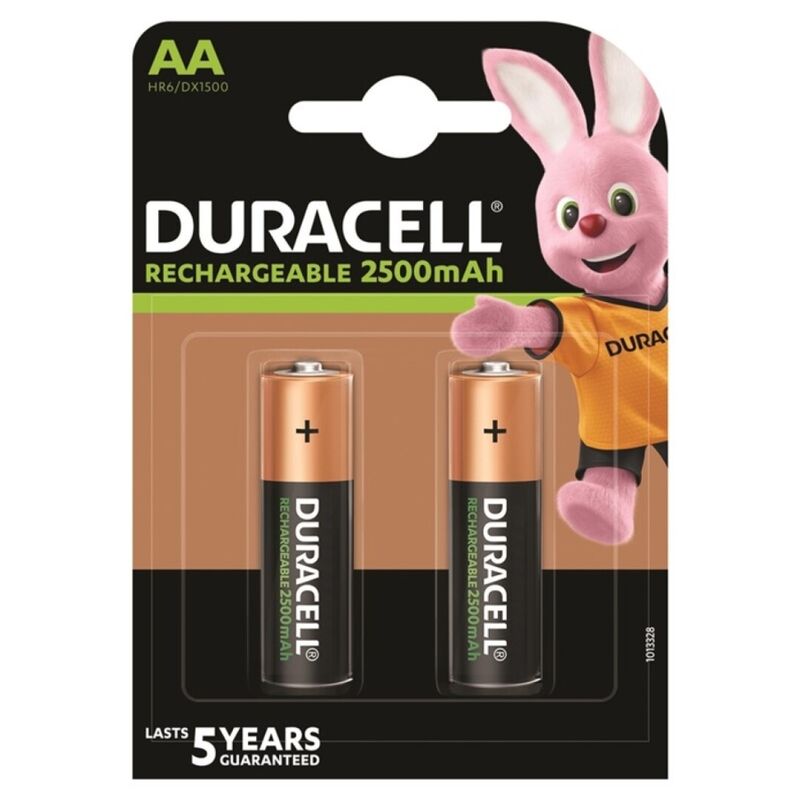 Akumulatorki AA NiMH 2500 mAh do długiego działania DURACELL