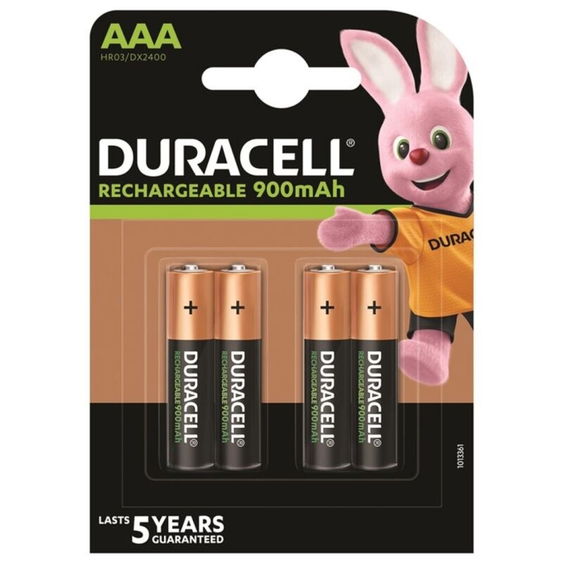 Akumulatorki AAA 900 mAh do pilotów i urządzeń DURACELL