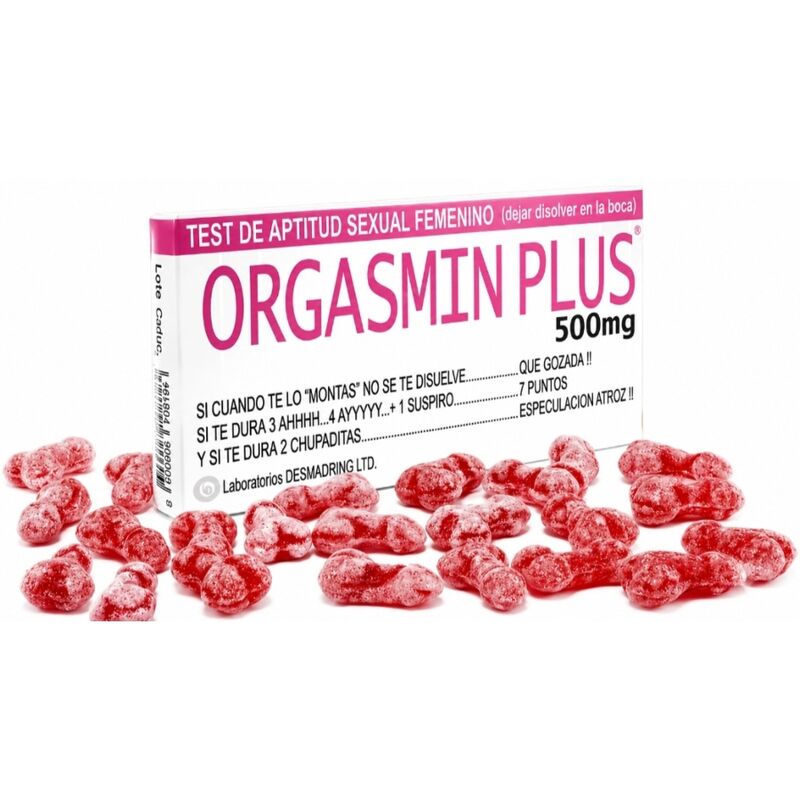 DIABLO GOLOSO Orgasmin Plus, pudełko ze słodyczami
