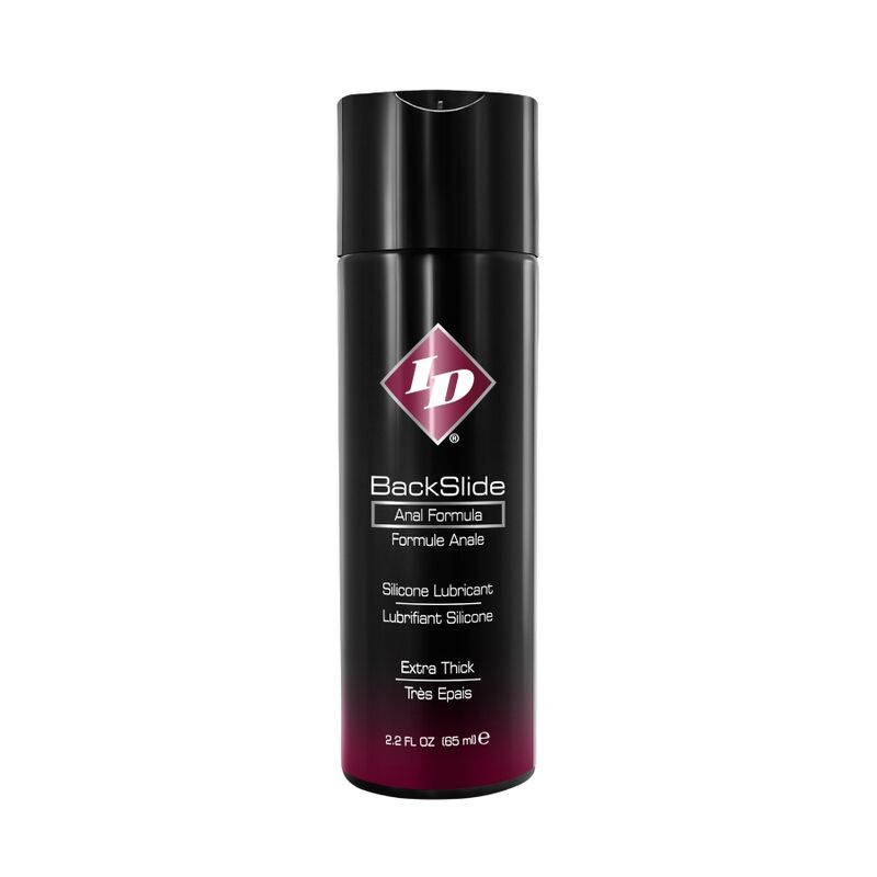 Silikonowy żel nawilżający ID Back Slide do seksu analnego, 65 ml