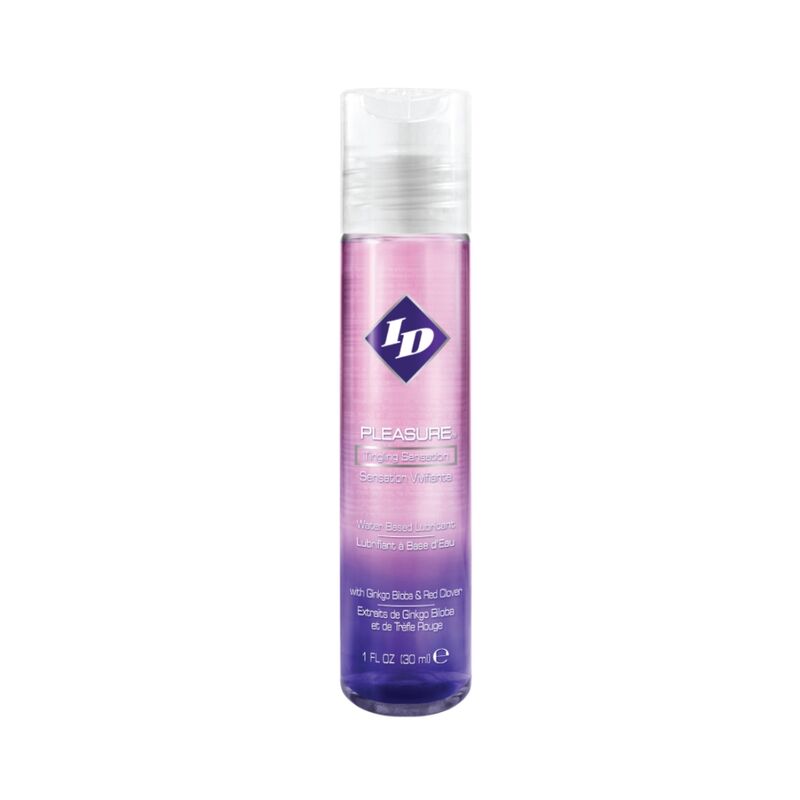 Lubrykant na bazie wody ID PLEASURE z efektem mrowienia, 30 ml