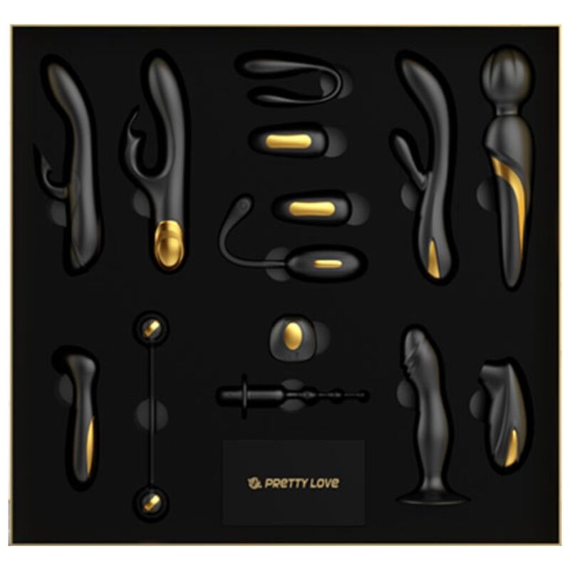 Zestaw prezentowy Pretty Love Queens Luxury Collection z gadżetami erotycznymi