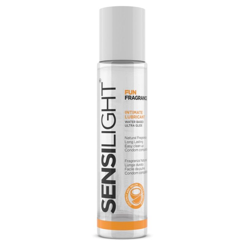 Lubrykant smakowy IntimateLine Sensilight, kokos i melon, 60 ml