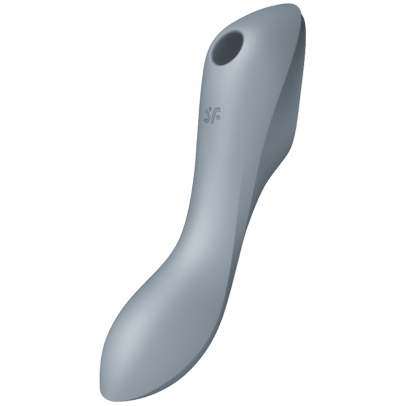 Satisfyer Curvy Trinity 3 stymulator falami ciśnienia, szary