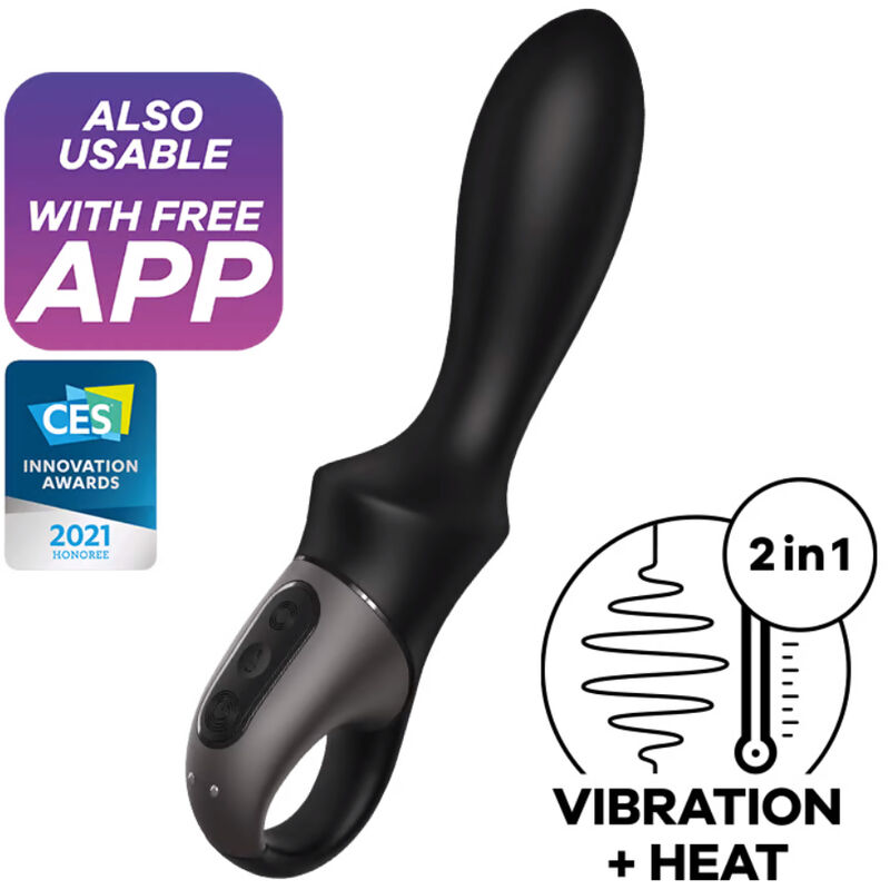 Satisfyer Heat Climax – wibrator do stymulacji analnej sterowany aplikacją