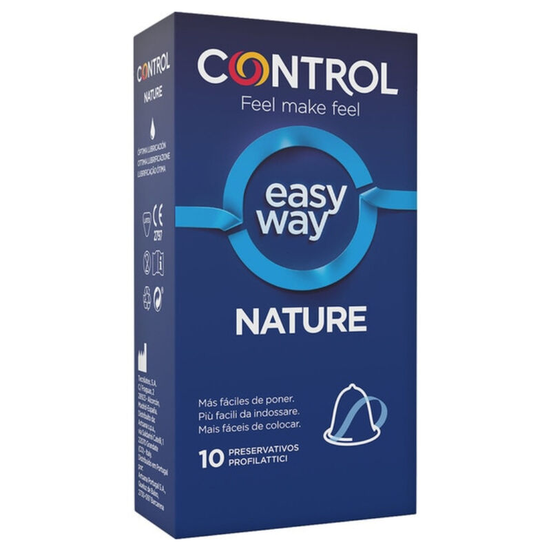 Prezerwatywy standardowe CONTROL Nature Easy Way, 10 sztuk