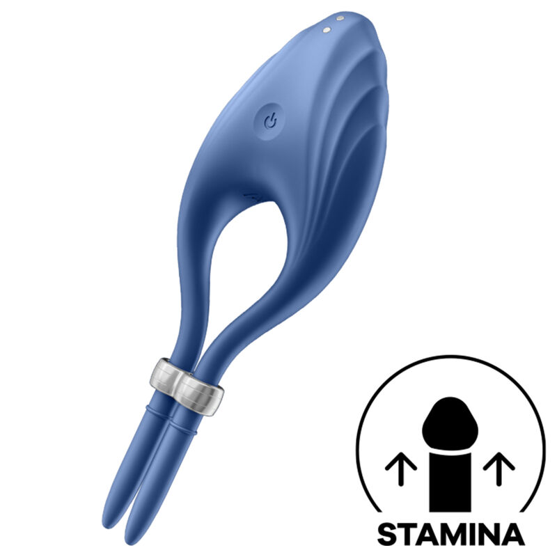 Wibrujący pierścień na penisa Satisfyer Duelist