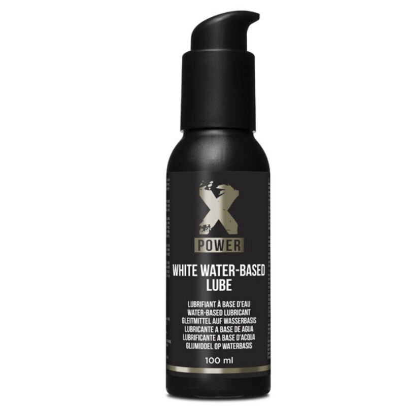 XPOWER White Water Based Lube, biały lubrykant na bazie wody, 100 ml
