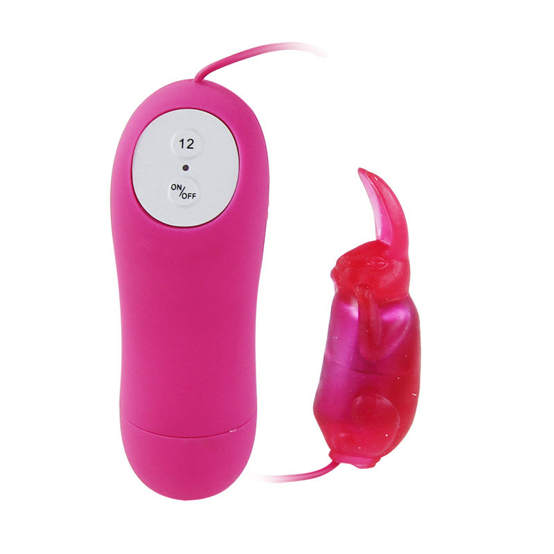 Miniwibrator BAILE Cute Secret Bunny, fioletowy