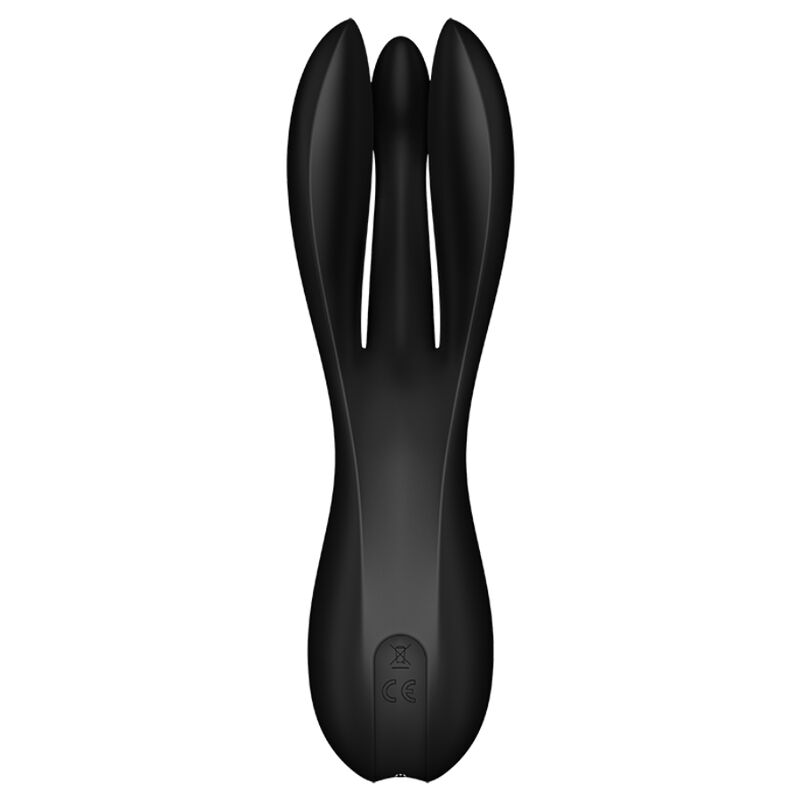 Wibrator łechtaczkowy z 3 silnikami do intensywnej stymulacji, wodoodporny SATISFYER