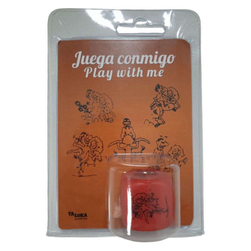 Diablo Picante kostka Kamasutra, czerwona