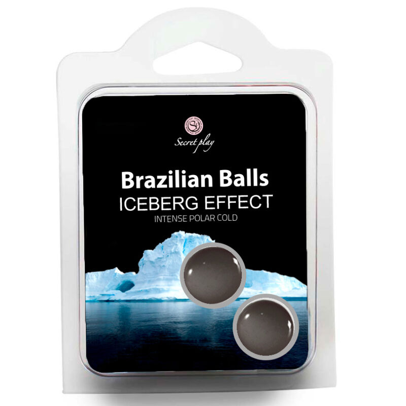 SECRET PLAY Iceberg Effect, kulki brazylijskie, 2 sztuki