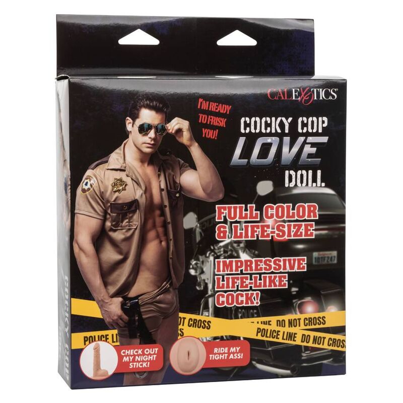 Nadmuchiwana lalka erotyczna CalExotics Cocky Cop