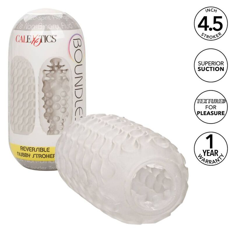 CalExotics Reversible Nubby Stroker, odwracalny masturbator