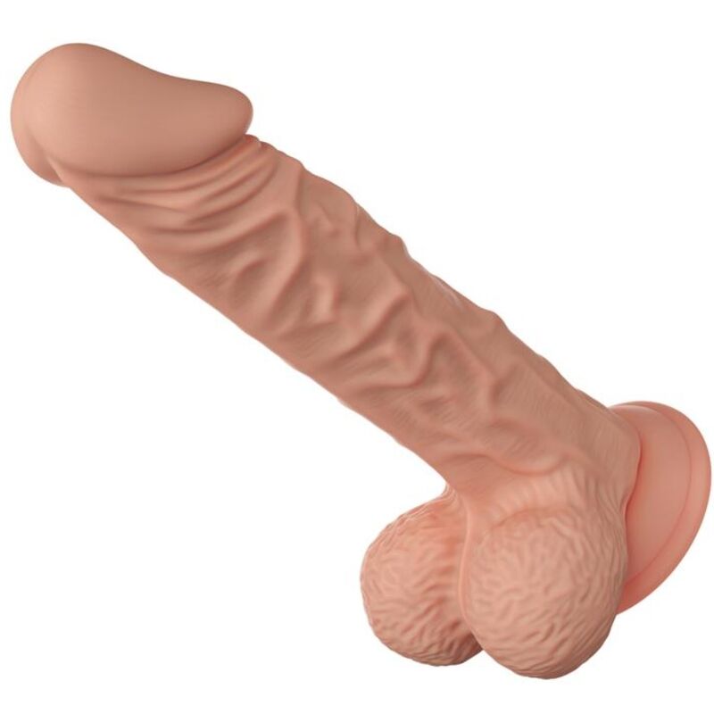 Realistyczny dildo BAILE Buraq, elastyczny, 24 cm