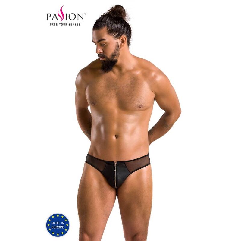 PASSION MEN Timmy męskie slipy, czarne