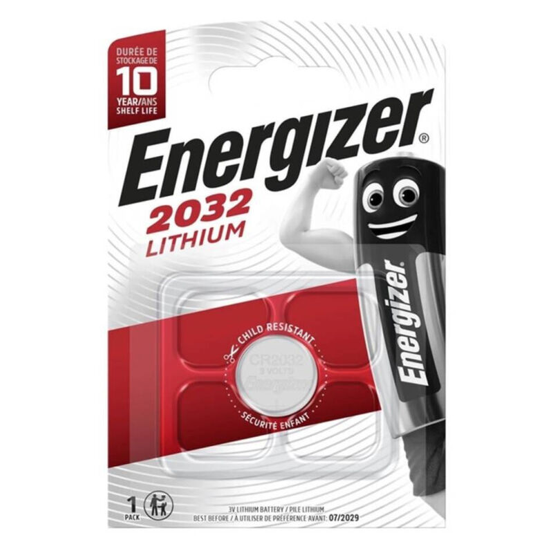 Bateria guzikowa CR2032 litowa 3 V o długiej żywotności do zegarków i elektroniki ENERGIZER