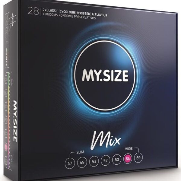Prezerwatywy MY.SIZE Mix, 28 sztuk