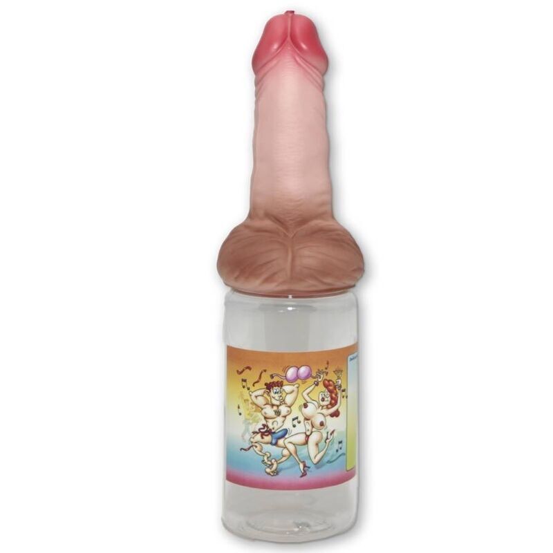 DIABLO PICANTE zabawna butelka do napojów w kształcie penisa, 360 ml