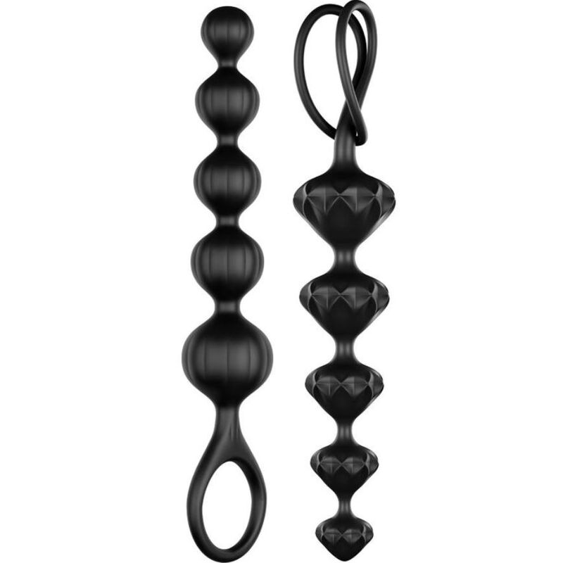 Satisfyer Love Beads Black – kulki analne