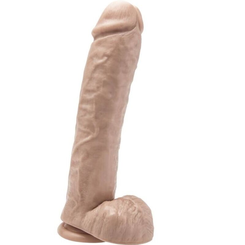 Dildo GET REAL z jądrami, 28 cm