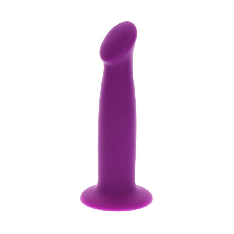 GET REAL Goodhead Dong, fioletowy dildo silikonowy 12 cm