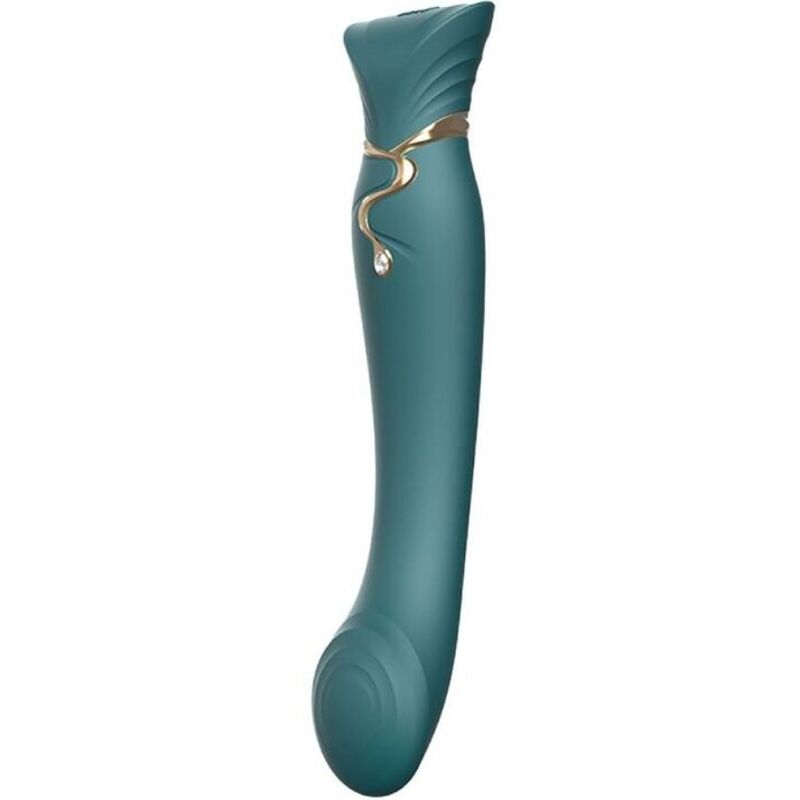 Wibrator ZALO Queen G Spot PulseWave, zielony