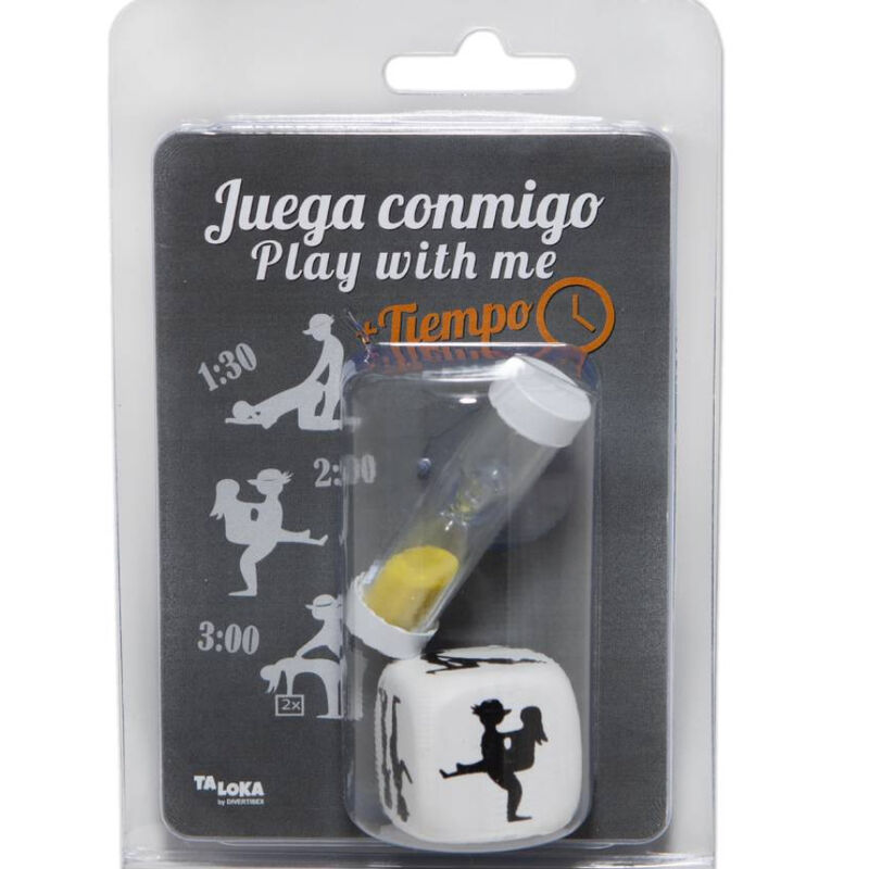 TALOKA Play With Me gra erotyczna z kostką i klepsydrą