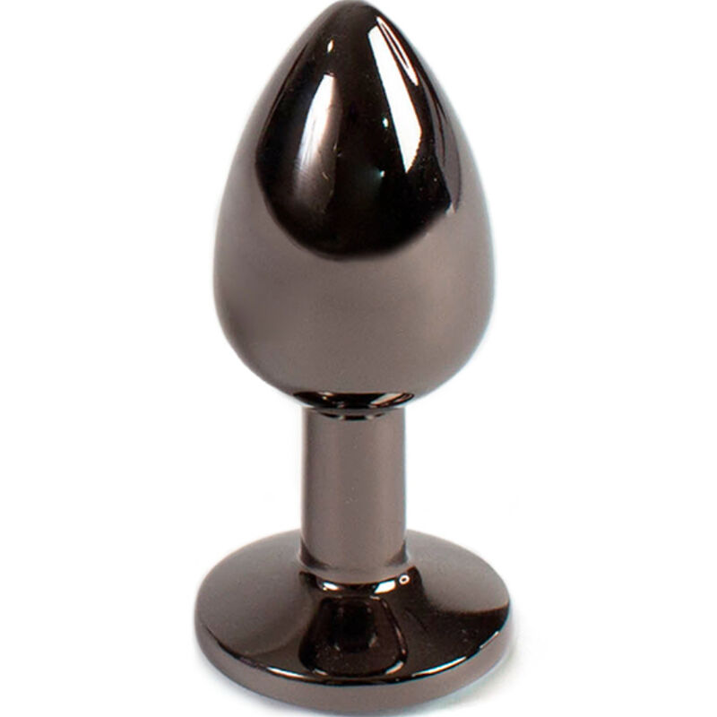 Metaliczny korek analny SECRETPLAY z aluminium, 7 cm