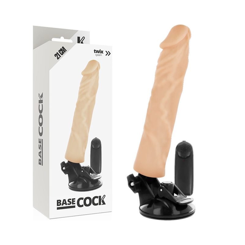 BASECOCK realistyczny wibrator z pilotem