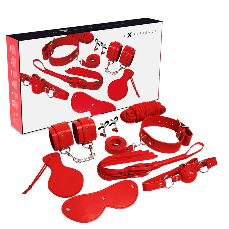 Zestaw prezentowy BDSM EXPERIENCE Red Series