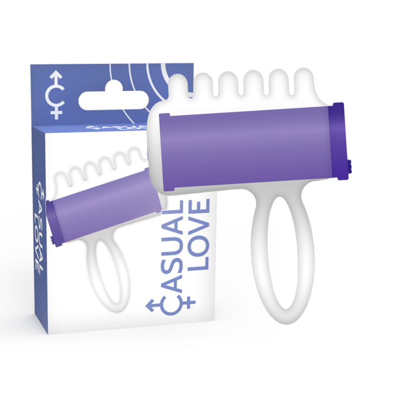 Wibrator na palec Casual Love Finger Fun, fioletowy
