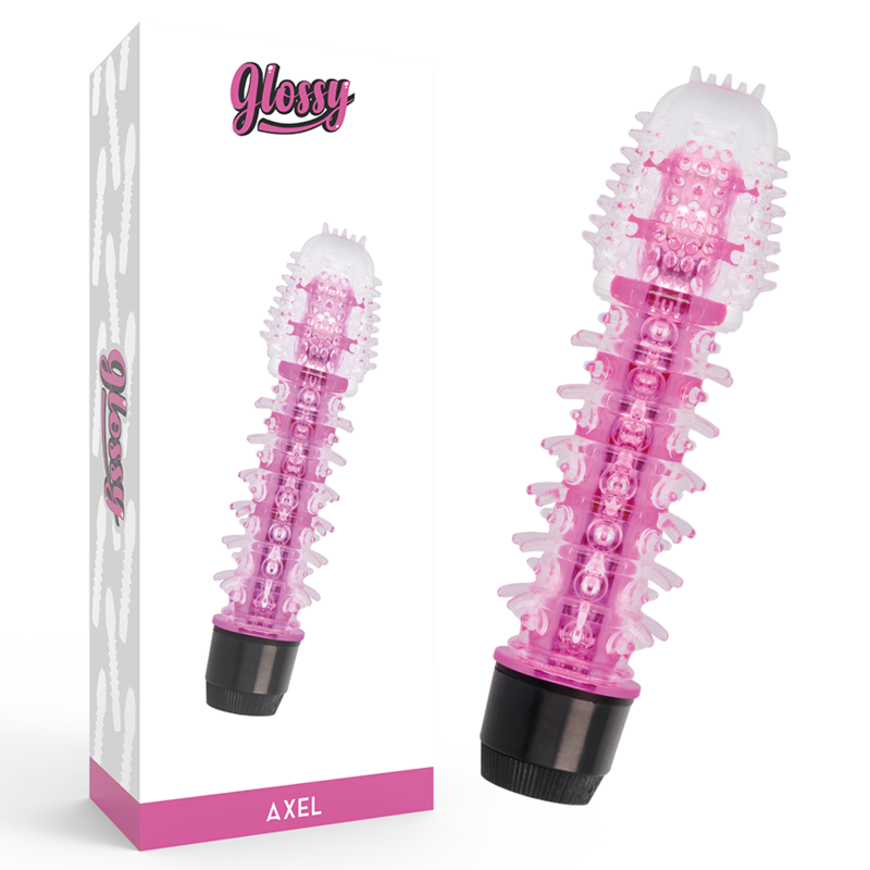 Wibrator GLOSSY Axel, różowy